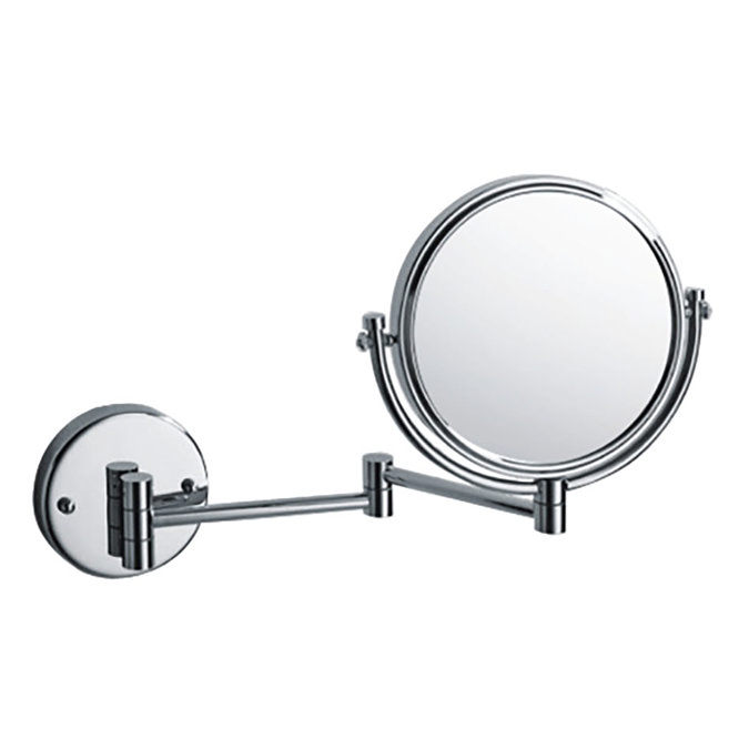 Bristan 8" Wall Mounted Cosmetic Mirror - COMP-WMMR-C Large Image