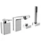 Bristan Alp 4 Hole Bath Shower Mixer Large Image