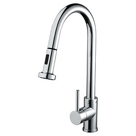 Bristan - Apricot Monobloc Kitchen Sink Mixer with Pull Out Spray - APR-PULLSNK-C Large Image