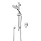 Bristan Artisan Evo Digital Thermostatic Mixer Shower with Adjustable Riser - White Large Image