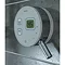 Bristan Artisan Evo Digital Thermostatic Mixer Shower with Ceiling Fed Rose - White Feature Large Im