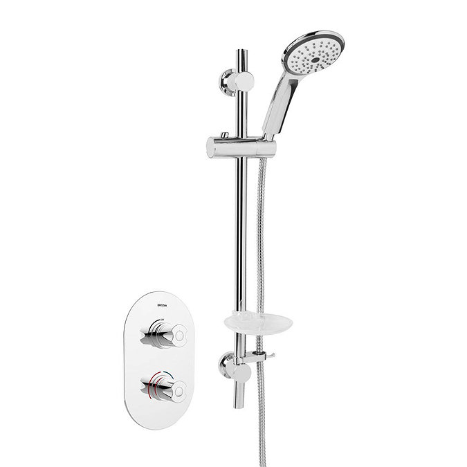 Bristan Artisan Recessed Thermostatic Dual Control Shower Valve with Kit - AR3-SHCMT-C Large Image