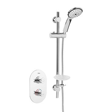 Bristan Artisan Recessed Thermostatic Dual Control Shower Valve with Kit - AR3-SHCMT-C Profile Large Image