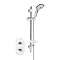 Bristan Artisan Recessed Thermostatic Dual Control Shower Valve with Kit - AR3-SHCMT-C Large Image