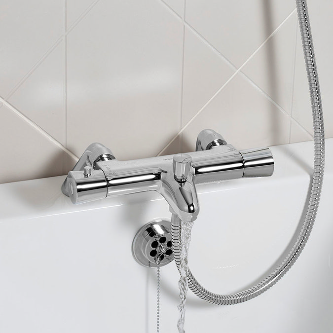 Bristan - Artisan TMV2 Thermostatic Bath Shower Mixer - Chrome  Profile Large Image