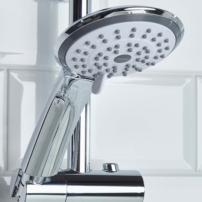 Bristan Artisan Thermostatic Surface Mounted Bar Shower Valve & Fast Fit Connections - AR2-SHXVOFF-C