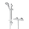 Bristan Artisan Thermostatic Surface Mounted Bar Shower Valve with Adjustable Riser