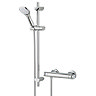 Bristan Artisan Thermostatic Surface Mounted Bar Shower Valve + Adjustable Riser Large Image