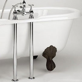 Bristan - Bath Pipe Shrouds - Chrome - SHR-C Medium Image