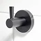 Bristan Black Round Robe Hook  Feature Large Image