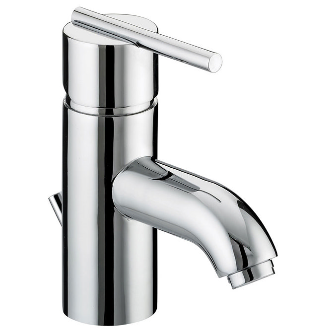 Bristan Blade Contemporary Mono Basin Mixer With Pop Up Waste - Chrome - BL-BAS-C Large Image