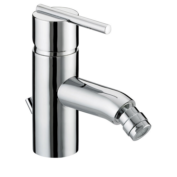 Bristan Blade Contemporary Mono Bidet Mixer With Pop Up Waste Chrome