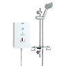 Bristan Bliss 9.5KW Electric Shower White - BL395W Large Image