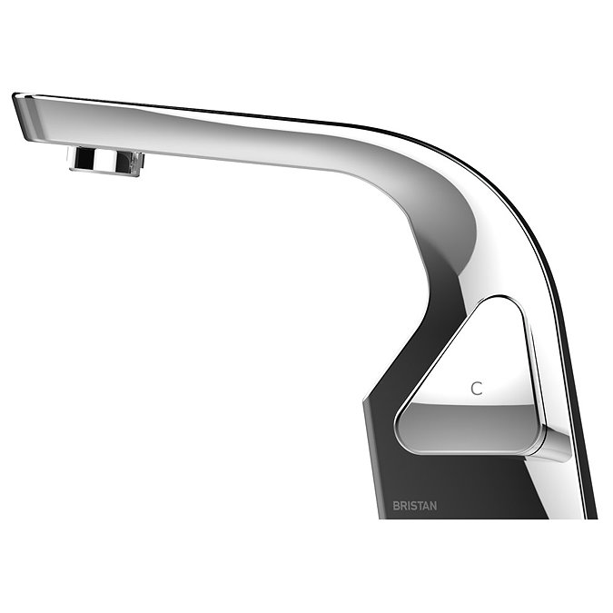 Bristan Brianna Mono Bath Filler Tap Chrome - 755848 Profile Large Image
