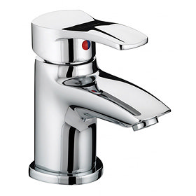 Bristan Capri Contemporary Basin Mixer with Eco-Click & Pop-up Waste - Chrome - CAP-EBAS-C Large Ima