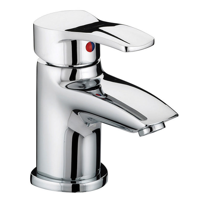 Bristan Capri Contemporary Basin Mixer with Pop-Up Waste - Chrome - CAP-BAS-C Large Image