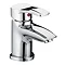 Bristan Capri Contemporary Basin Mixer with Pop-Up Waste - Chrome - CAP-BAS-C Large Image