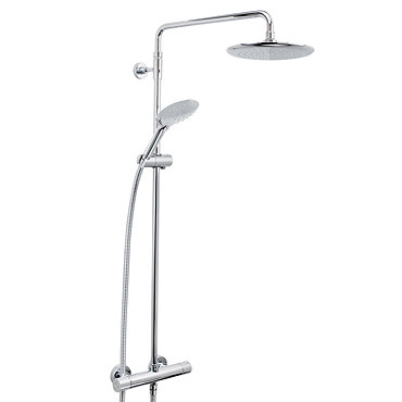 Bristan Carre Exposed Fixed Head Bar Shower with Diverter + Kit  Profile Large Image