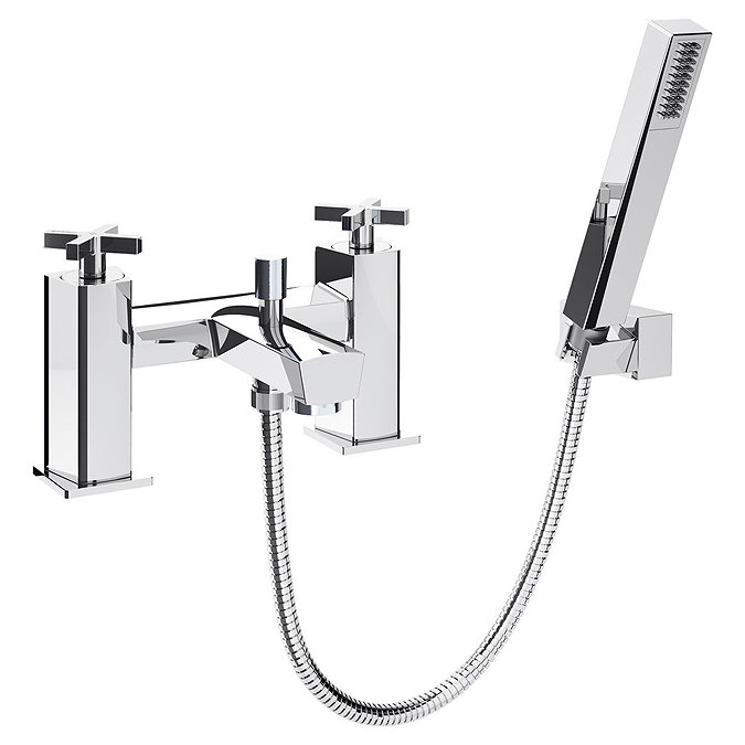 Bristan Cascade Bath Shower Mixer with Kit Large Image