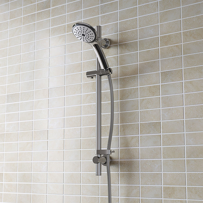 Bristan Cascade Shower Kit with Single Function Large Handset Chrome - CAS-KIT02-C  Profile Large Image