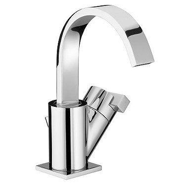 Bristan Chill Contemporary Basin Mixer Tap inc Pop-up Waste - Chrome - CL-BAS-C Profile Large Image