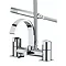 Bristan Chill Contemporary Bath Shower Mixer - Chrome - CL-BSM-C Large Image