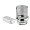 Bristan - Chill Wall Mounted Glass Tumbler & Holder - CL-HOLD-C Large Image