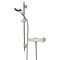 Bristan Claret Thermostatic Exposed Bar Shower with Adjustable Riser Kit and Fast Fit Connections - 