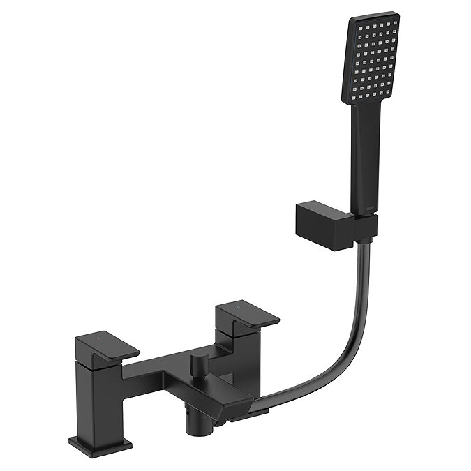 Bristan Cobalt Black Bath Shower Mixer Profile Large Image