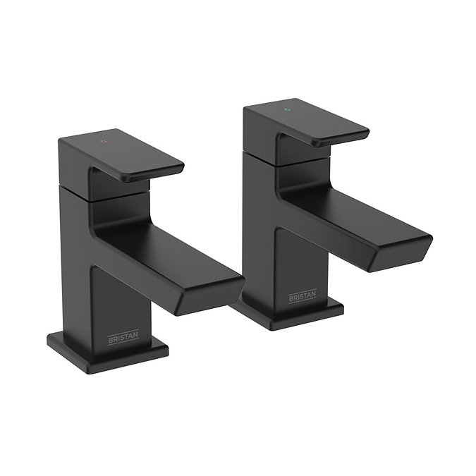 Bristan Cobalt Black Bath Taps Large Image