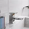 Bristan - Cobalt Monobloc Basin Mixer with Clicker Waste - COB-BAS-C  Profile Large Image