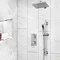 Bristan Cobalt Recessed Dual Control Shower Pack Large Image