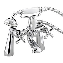 Bristan - Colonial Bath Shower Mixer - Chrome Plated - K-BSM-C Medium Image