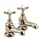 Bristan - Colonial Bath Taps - Gold Plated - K-3/4-G Large Image