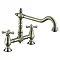 Bristan - Colonial Bridge Kitchen Sink Mixer - Antique Bronze - K-BRSNK-ABRZ Large Image