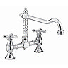 Bristan - Colonial Bridge Kitchen Sink Mixer - Chrome - K-BRSNK-C Large Image