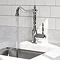 Bristan Colonial Single Lever EasyFit Kitchen Sink Mixer - K-SNKSL-EF-C Profile Large Image