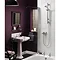 Bristan Colonial2 Thermostatic Surface Mounted Shower Valve + Adjustable Riser Profile Large Image