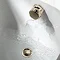 Bristan - Combined Bath Filler and Overflow Waste - Gold - W-FILL-G Large Image