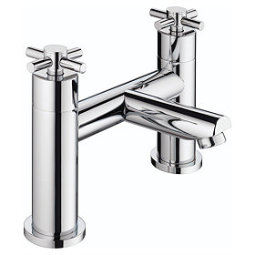 Bristan - Decade Contemporary Bath Filler - Chrome - DX-BF-C Large Image