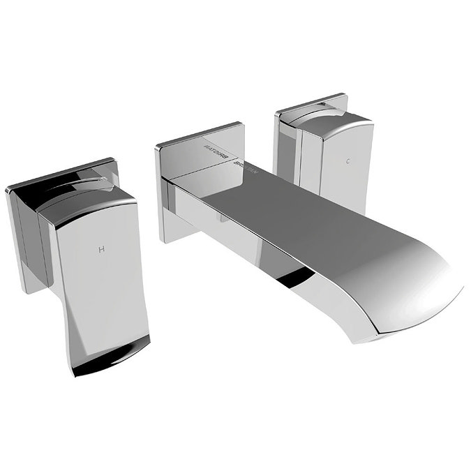 Bristan Descent Wall Mounted Bath Filler  Feature Large Image