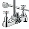 Bristan - Design Utility Crosshead Bath Shower Mixer - Chrome - VAX-BSM-C Large Image