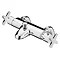 Bristan - Design Utility Crosshead Thermostatic Bath Shower Mixer - Chrome - DUX-THBSM-C Large Image