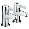 Bristan - Design Utility Lever 3/4 Bath Taps - Chrome - DUL-3/4-C Large Image