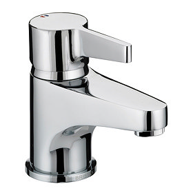 Bristan - Design Utility Lever Basin Mixer w/ Clicker Waste - Chrome - DUL-BAS-C Large Image