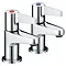 Bristan - Design Utility Lever Basin Taps - Chrome - DUL1/2C Large Image