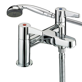 Bristan Design Utility Lever Bath Shower Mixer - DUL-BSM-C Large Image