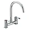 Bristan - Design Utility Lever Deck Kitchen Sink Mixer - DUL-DSM-C Large Image