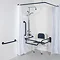Bristan - DocM Showering Pack with TMV3 Thermostatic Shower Valve - Blue Aluminium - DOCM-S-B Large
