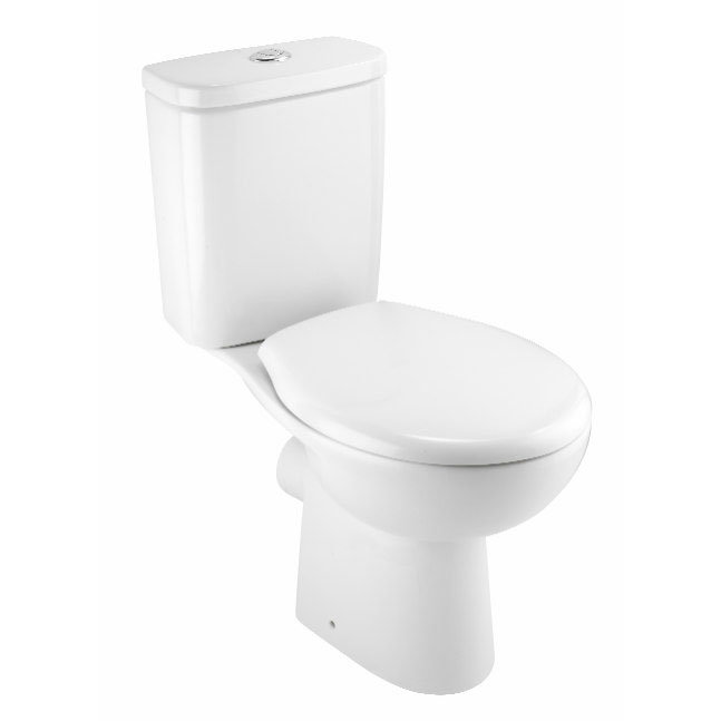 Bristan - Dune Eco Close Coupled Toilet with Seat Large Image